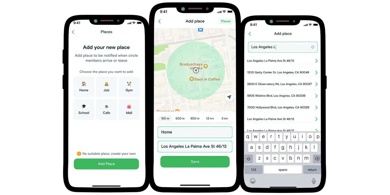 A screen from the Number Tracker app.